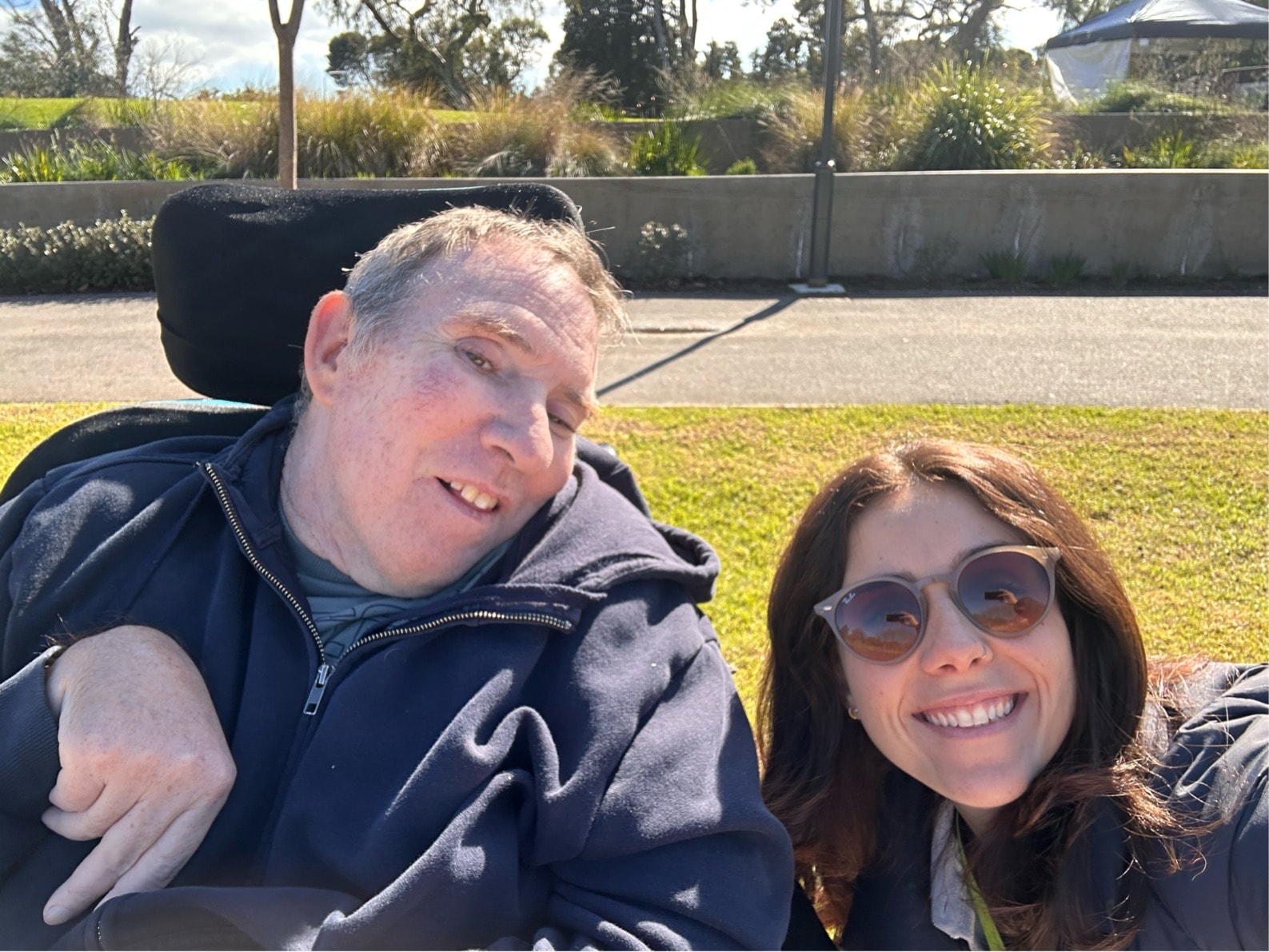 Community outing at a sporting event